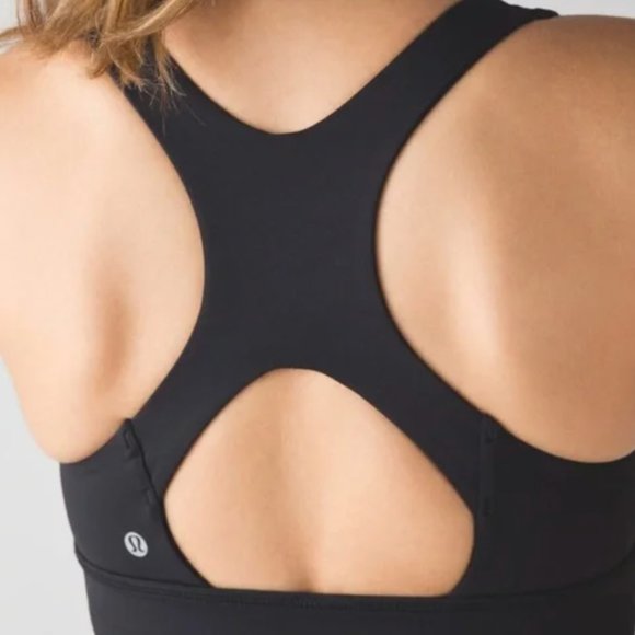 Lululemon Run Stuff Your Black Bra 4 - Picture 4 of 5